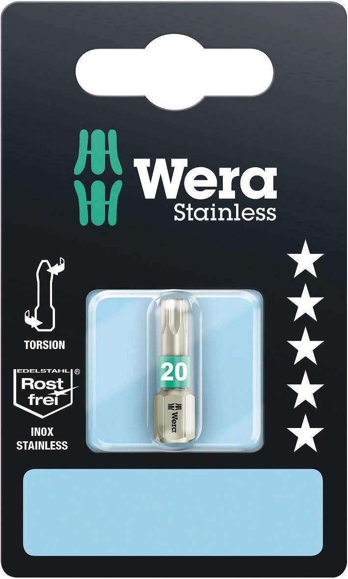 Ruuvauskärki Torx-ruuveille Wera 3867/1 TS TX