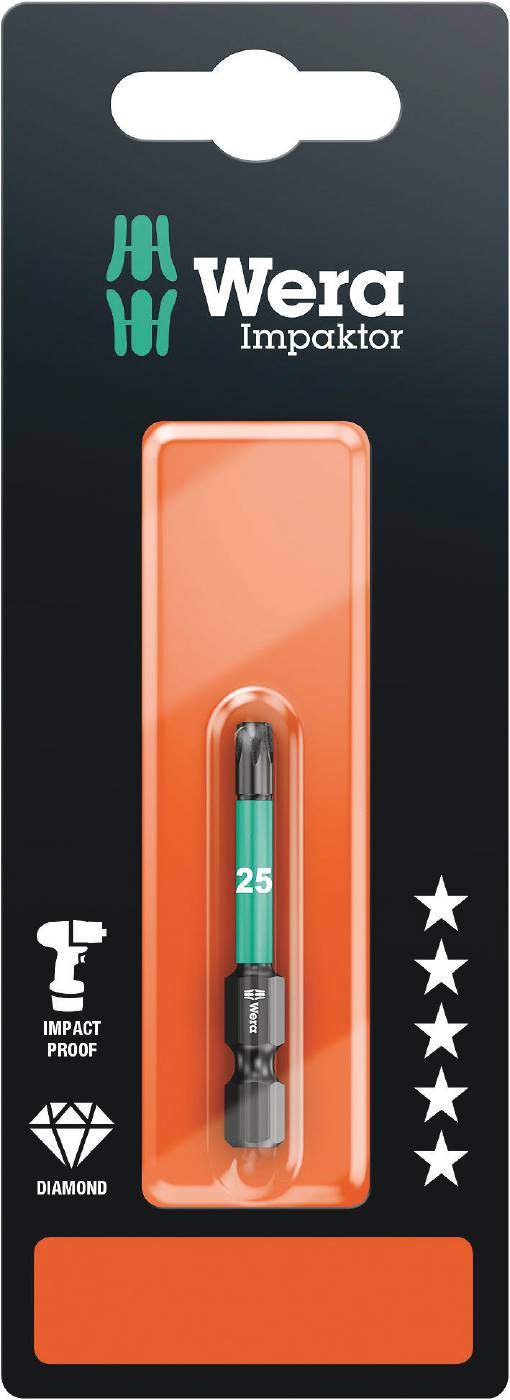 Ruuvauskärjet Torx-urille Wera Impaktor 867/4 IMP DC