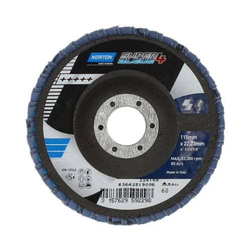 Flap disc Norton Super Bleue 4