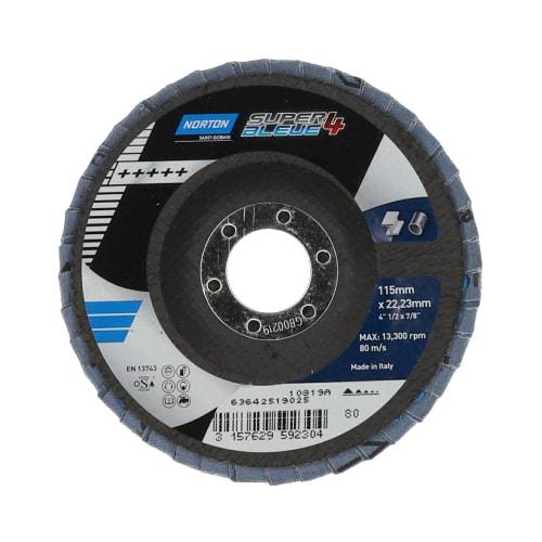 Flap disc Norton Super Bleue 4