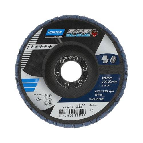 Flap disc Norton Super Bleue 4