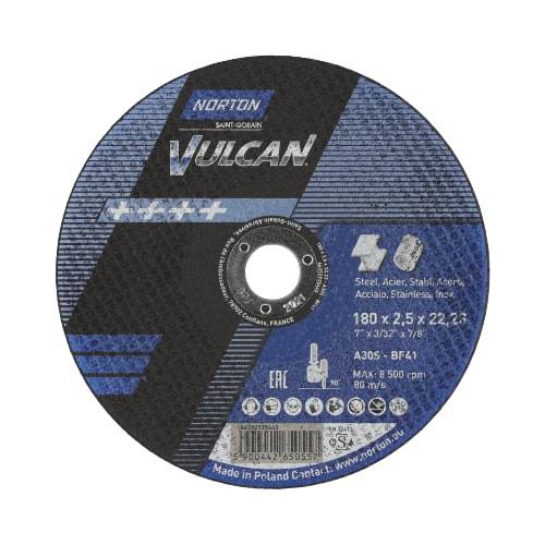 Cut-off wheel for angle grinder Norton VULCAN
