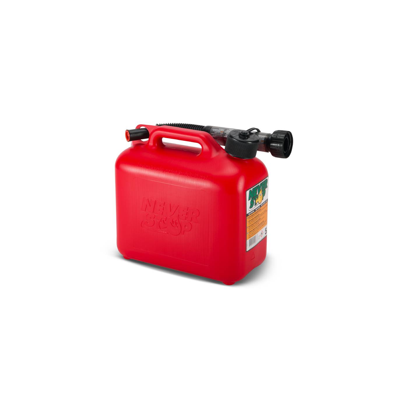 Plastic petrol can