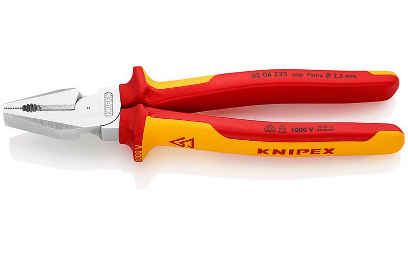 Combination pliers 1000-volt. Knipex 0206