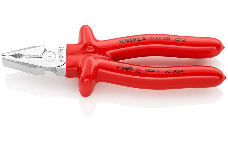 Combination pliers 1000-volt. Knipex 0207