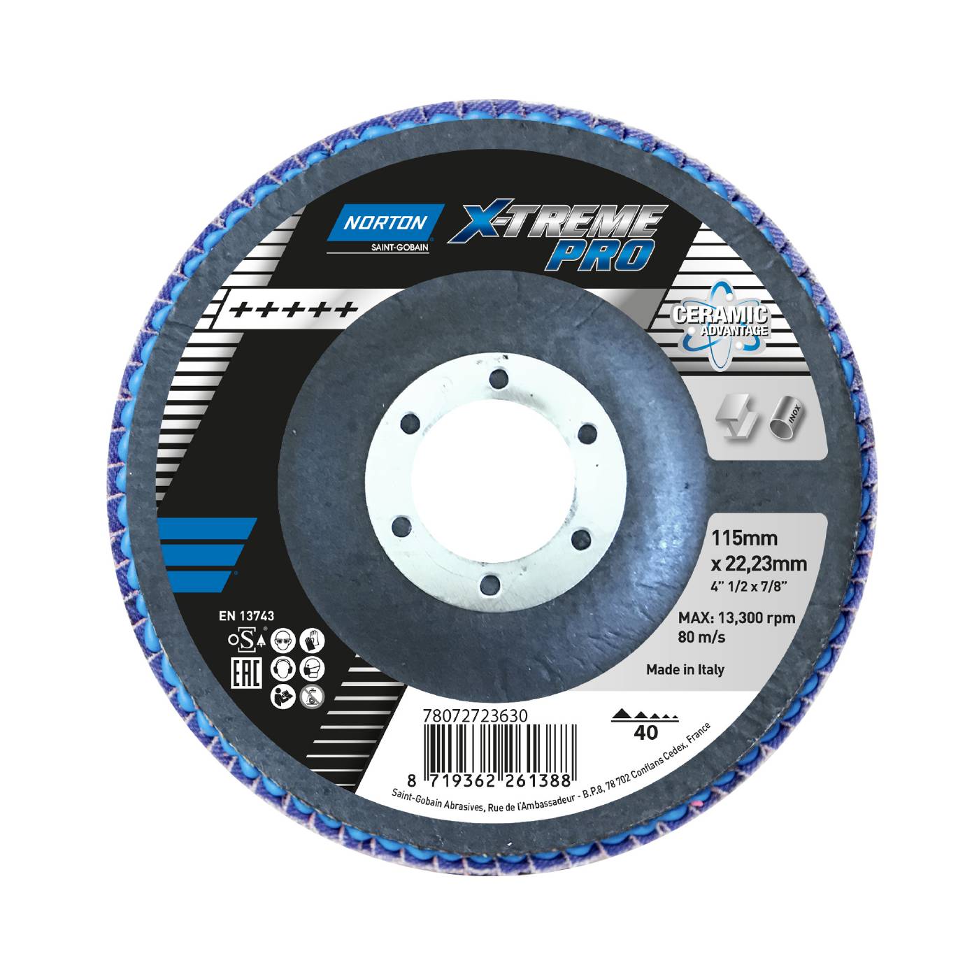 Flap disc Norton X-Treme Pro