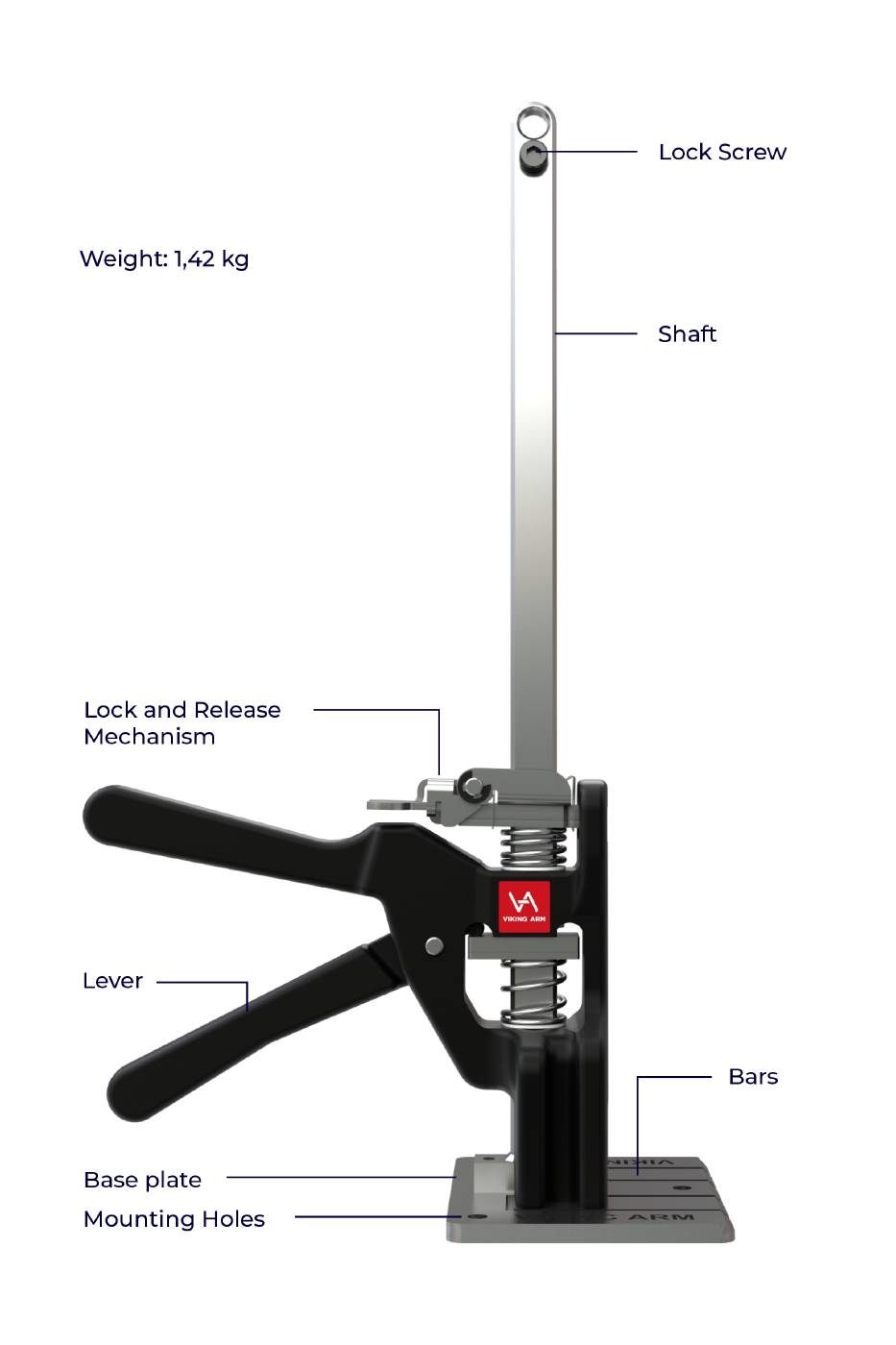 Installation tool Viking Arm