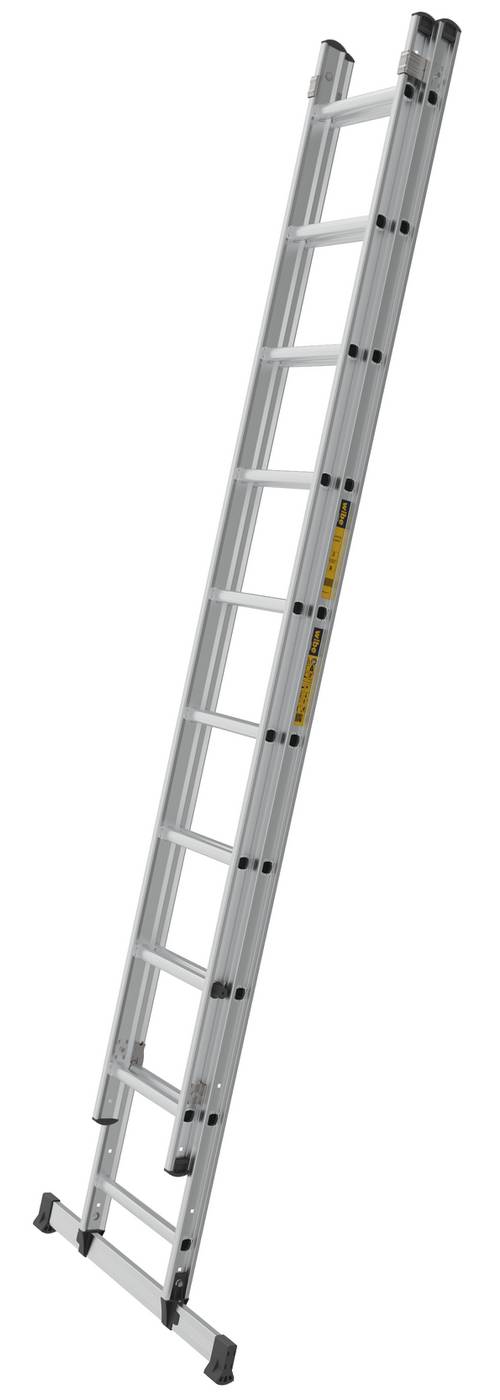 2-delt skydestige BASE W.steps Ladders