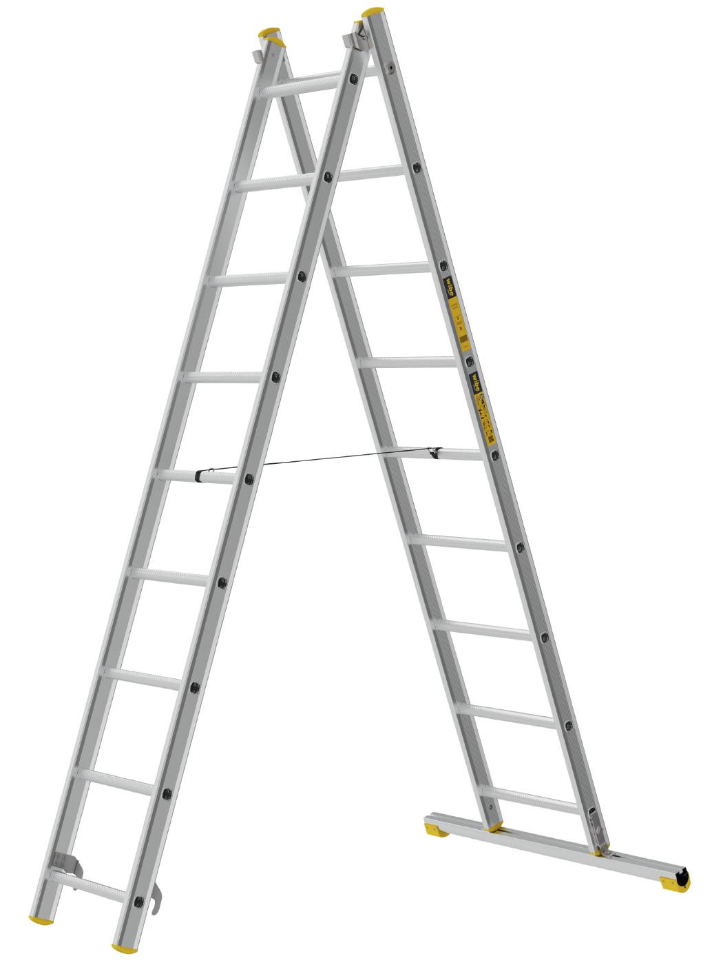 2-delt skydestige PROF W.steps Ladders