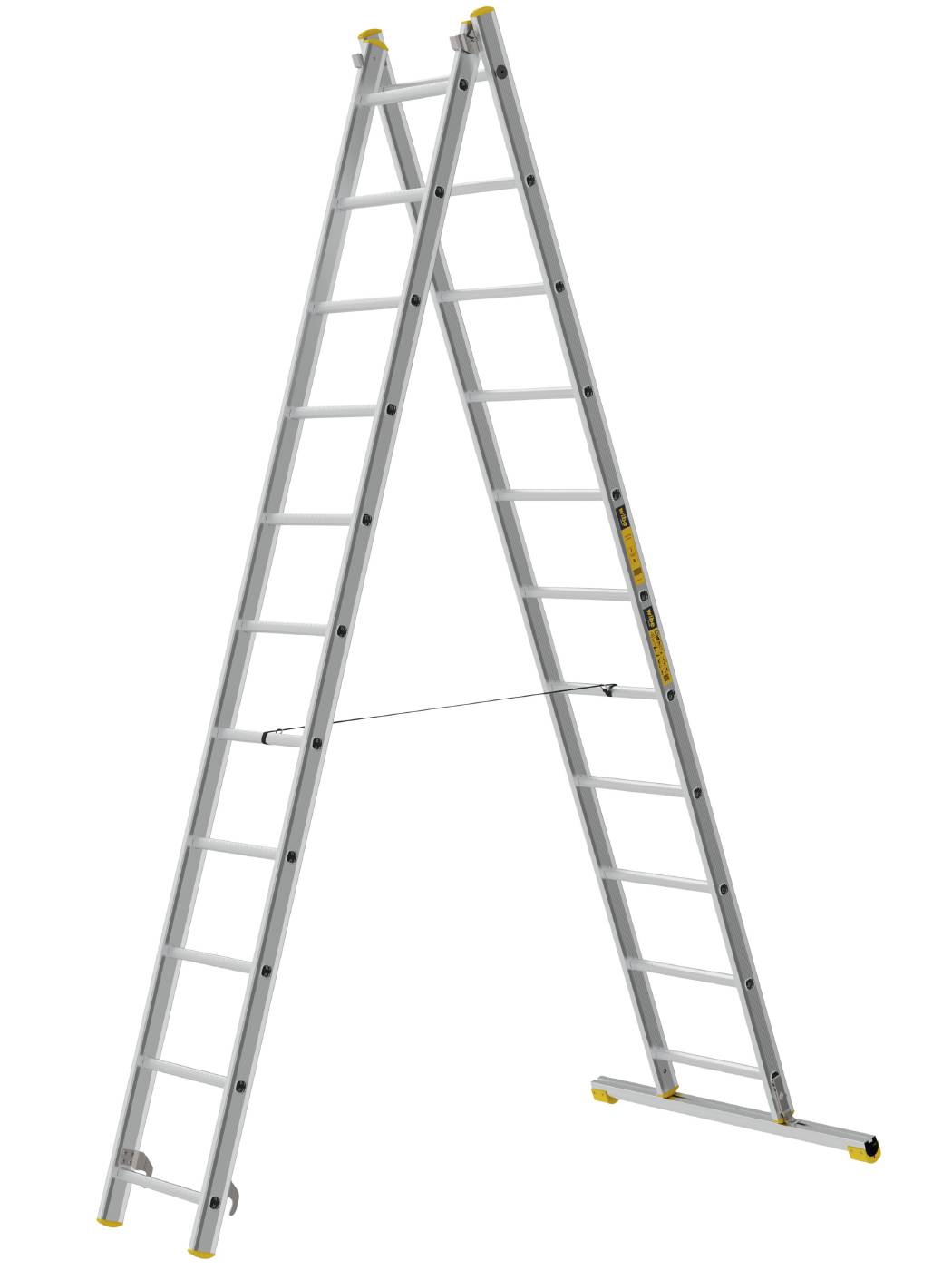 2-delt skydestige PROF W.steps Ladders
