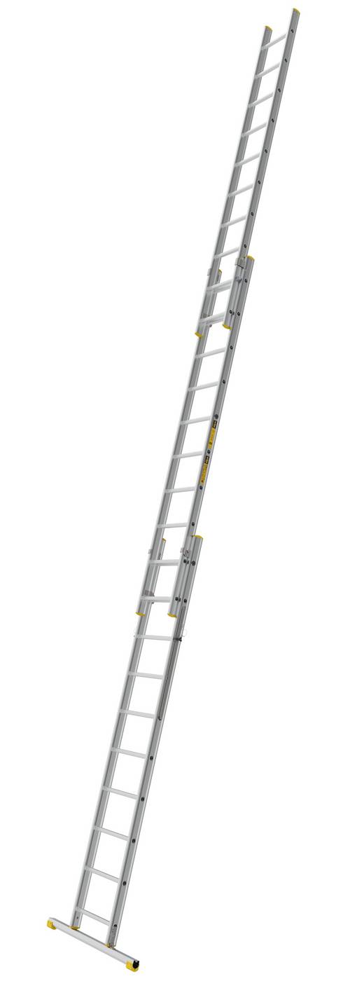 3-delt skydestige PROF W.steps Ladders