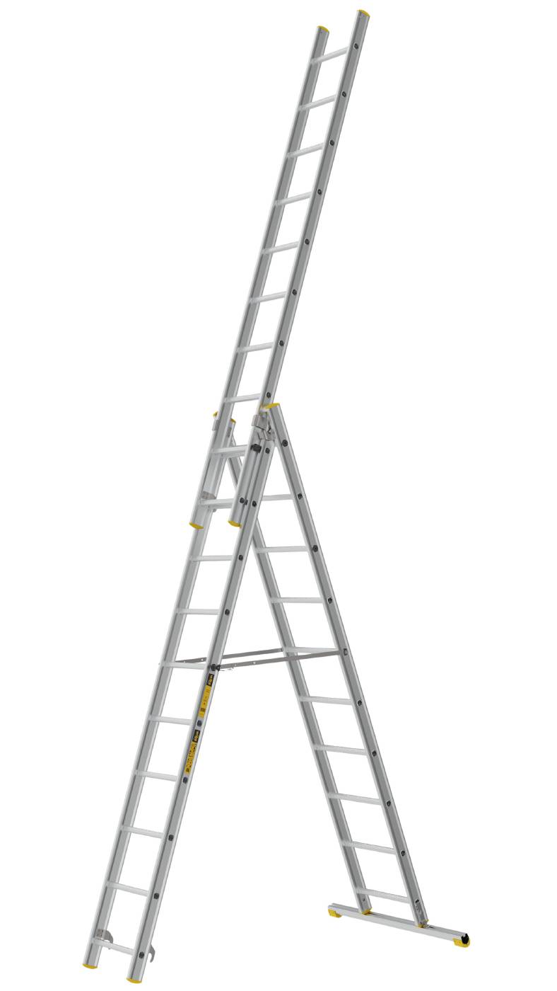 3-delt skydestige PROF W.steps Ladders