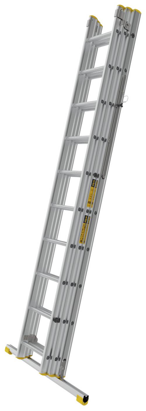 3-delt skydestige PROF W.steps Ladders