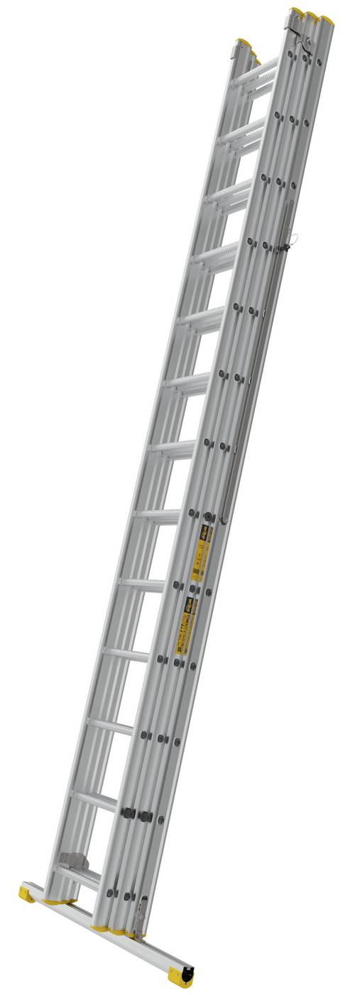 3-delt skydestige PROF W.steps Ladders