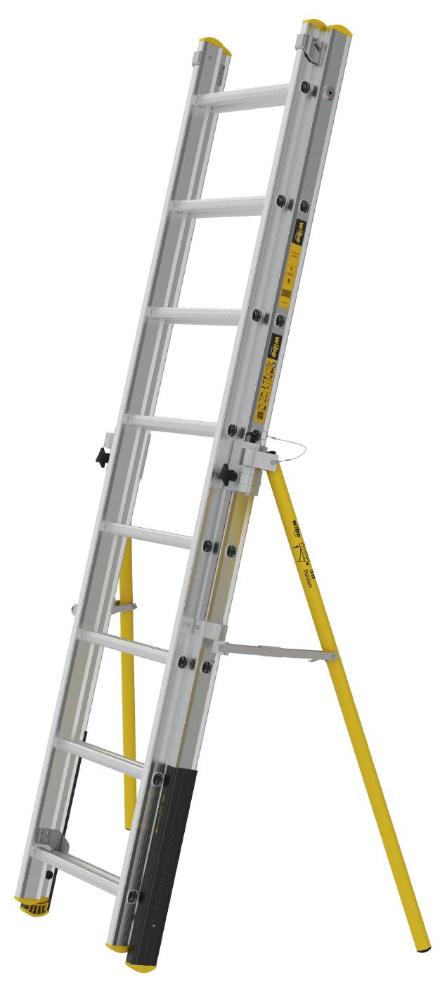 2-delt skydestige PROF+ W.steps Ladders