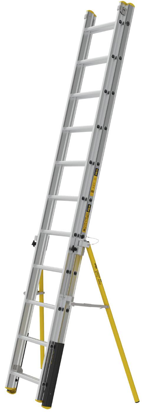 2-delt skydestige PROF+ W.steps Ladders