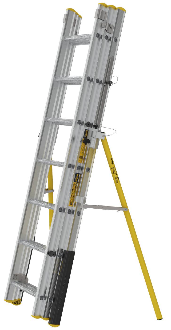 3-delt skydestige PROF+ W.steps Ladders