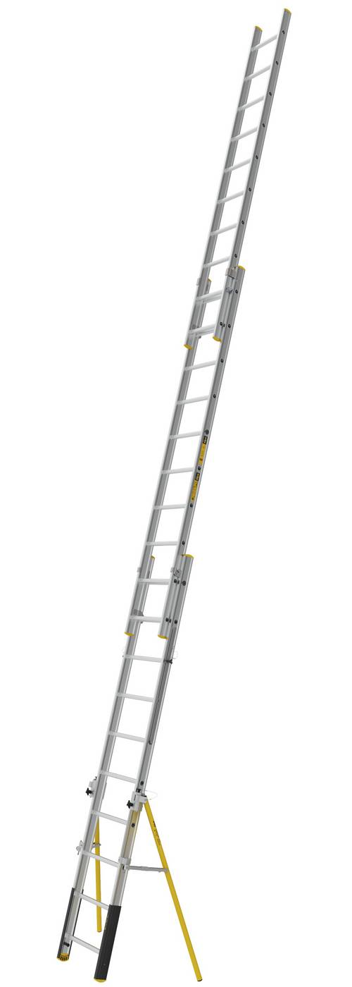 3-delt skydestige PROF+ W.steps Ladders
