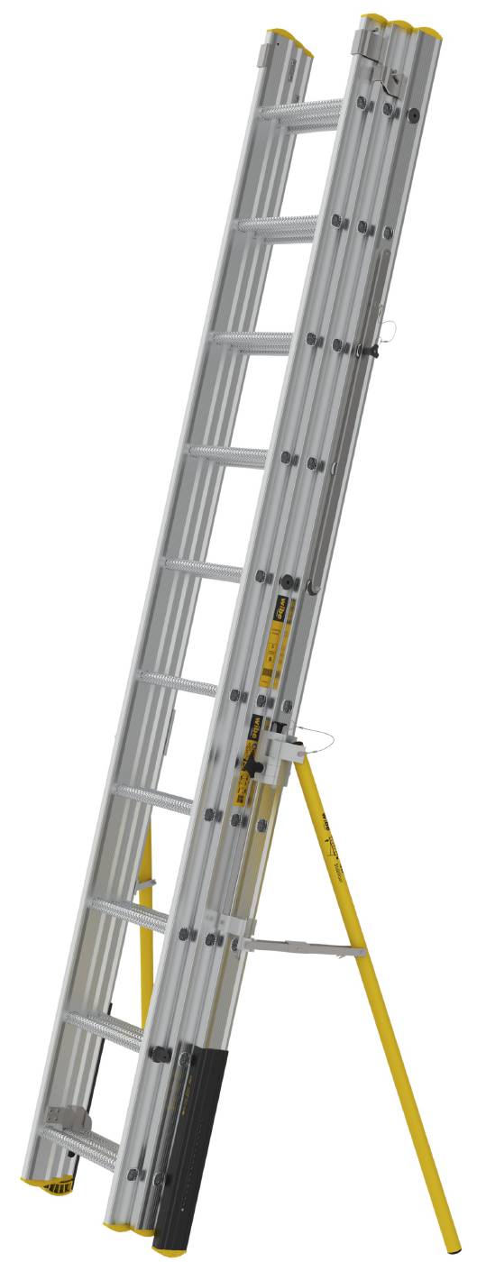 3-delt skydestige PROF+ W.steps Ladders