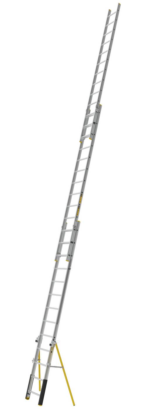 3-delt skydestige PROF+ W.steps Ladders