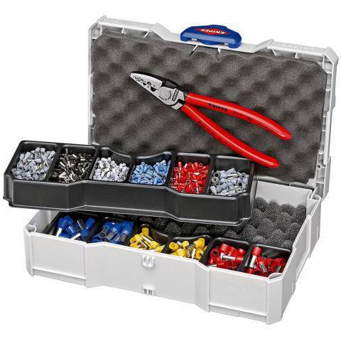 Crimp Assortments for wire ferrules Knipex