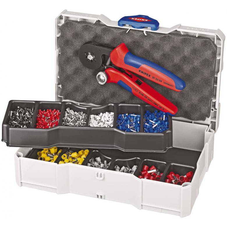 Crimp Assortments for wire ferrules Knipex