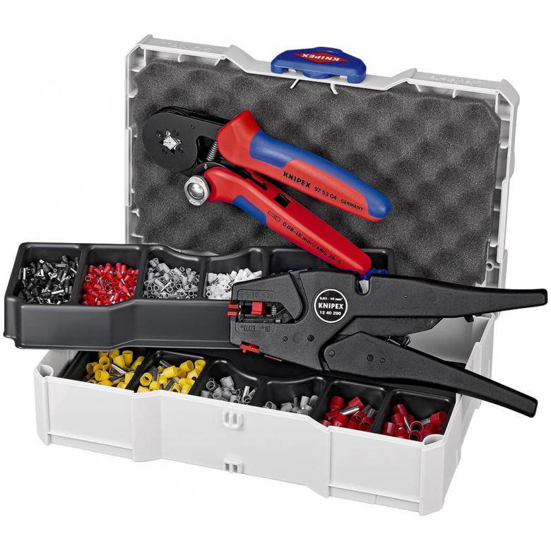 Crimp Assortments for wire ferrules Knipex
