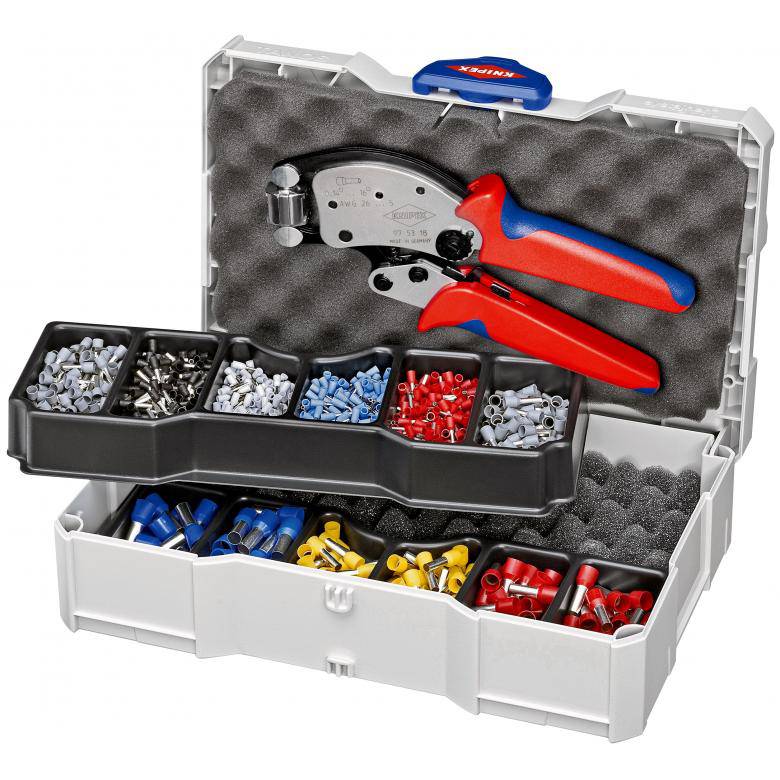 Crimp Assortments for wire ferrules Knipex