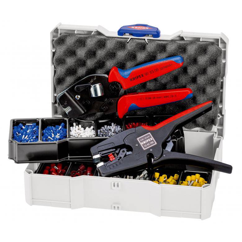 Crimp Assortments for wire ferrules Knipex