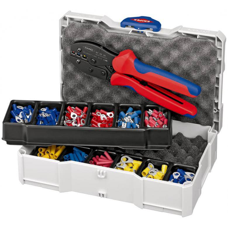 Crimp Assortments for cable connectors Knipex