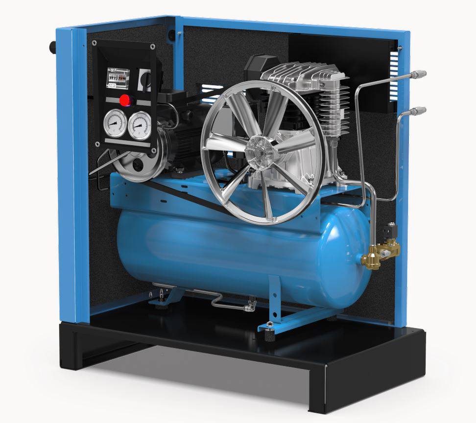 Reciprocating compressor ABAC silent A29