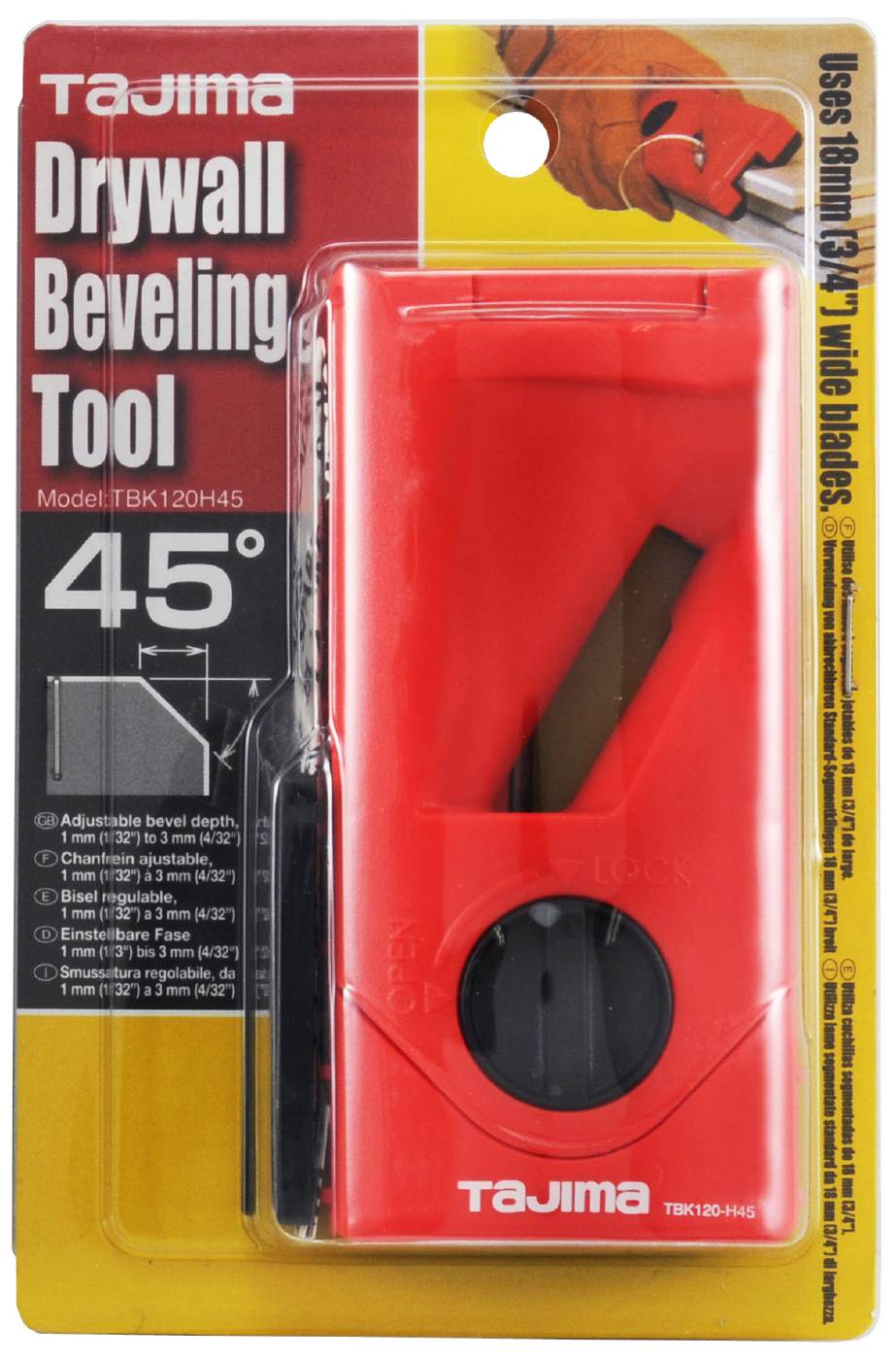 Drywall beveling tools Tajima