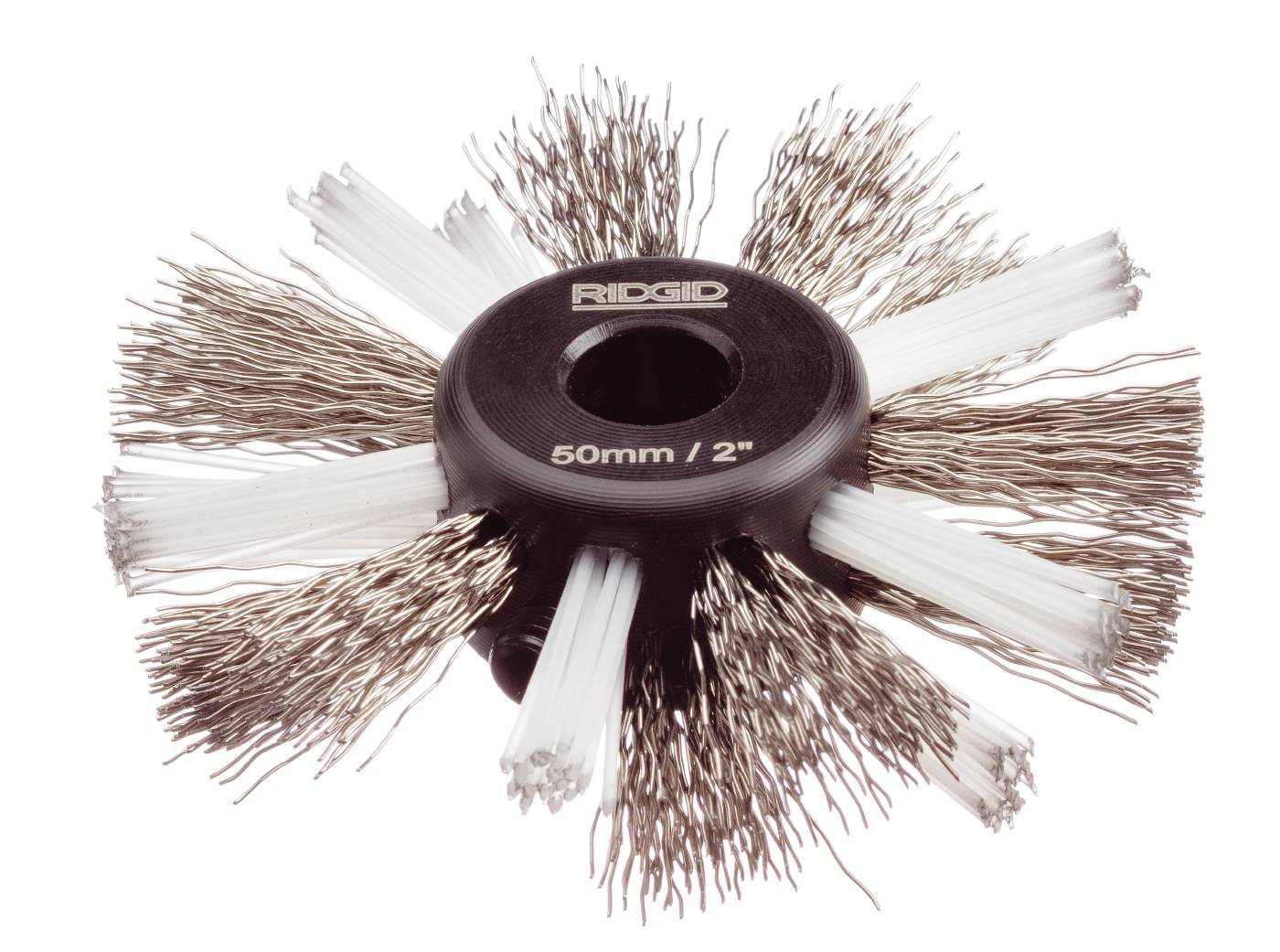Nylon/Steel cleaning brushes for FlexShaft Ridgid