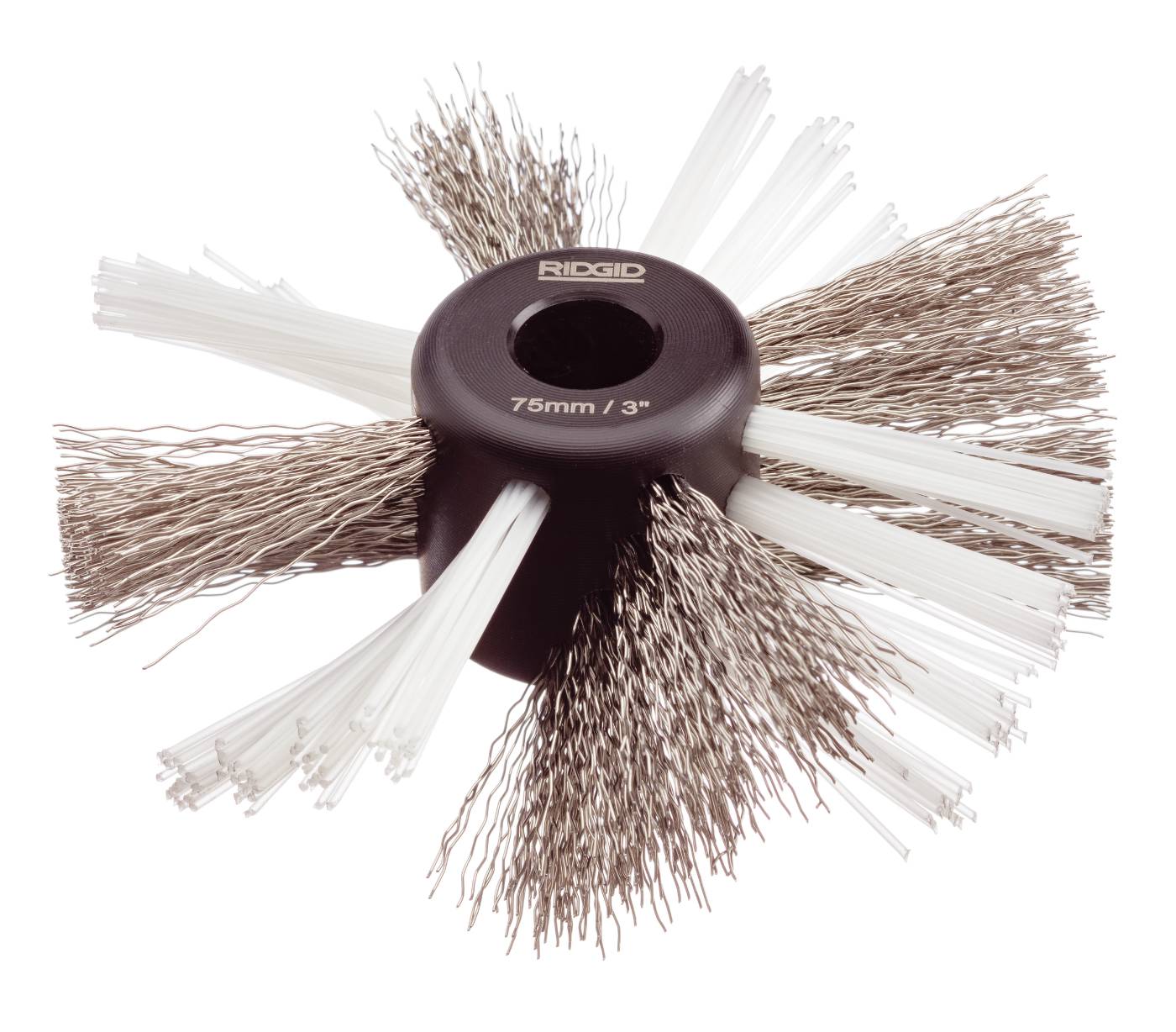 Nylon/Steel cleaning brushes for FlexShaft Ridgid 