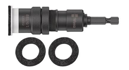 Bit holder with variable screw-in depth Wera