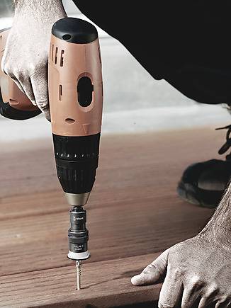 Bit holder with variable screw-in depth Wera