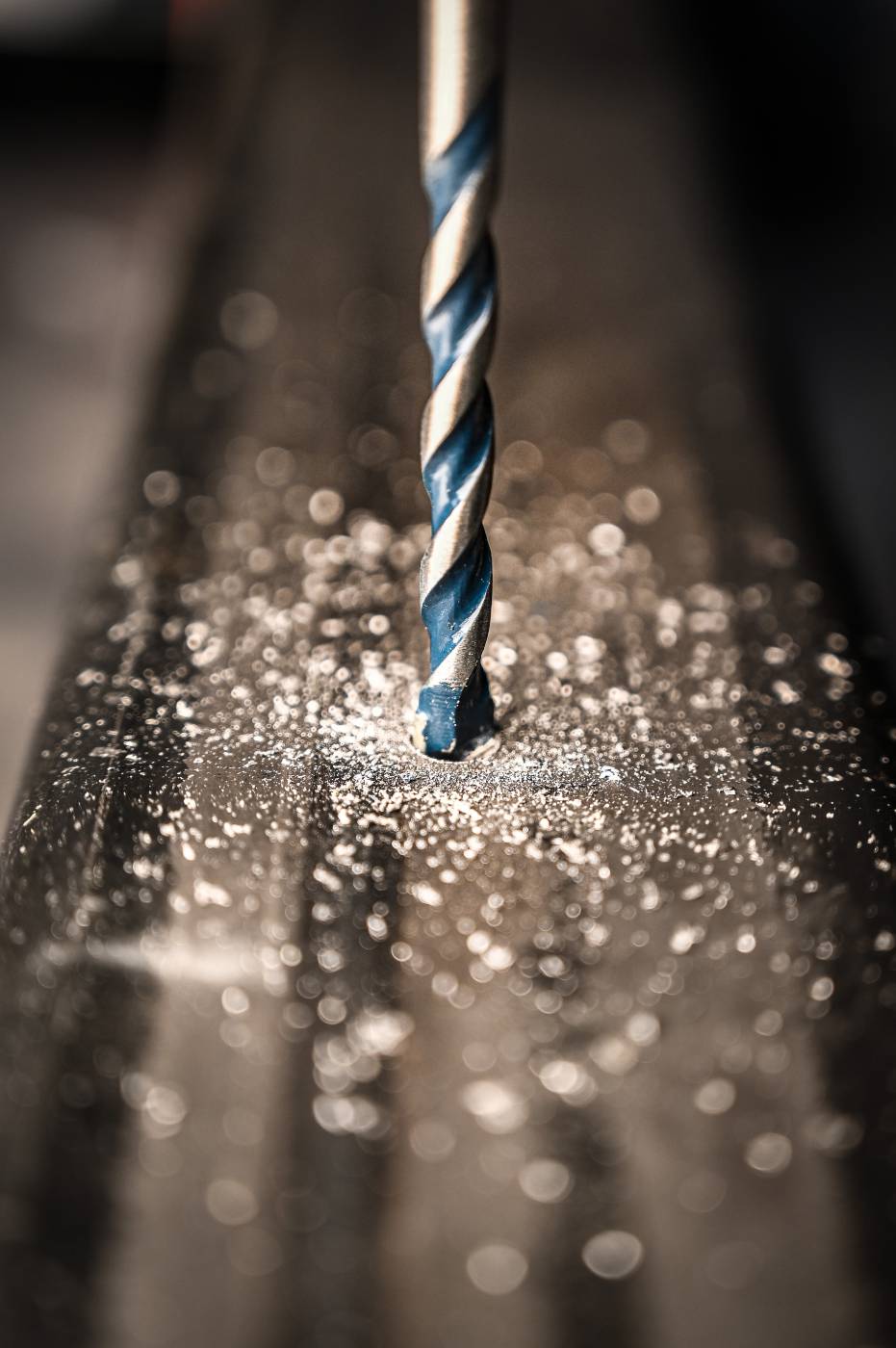 Universal drill with tungsten carbide tip, 1/4'' hex. shank Luna