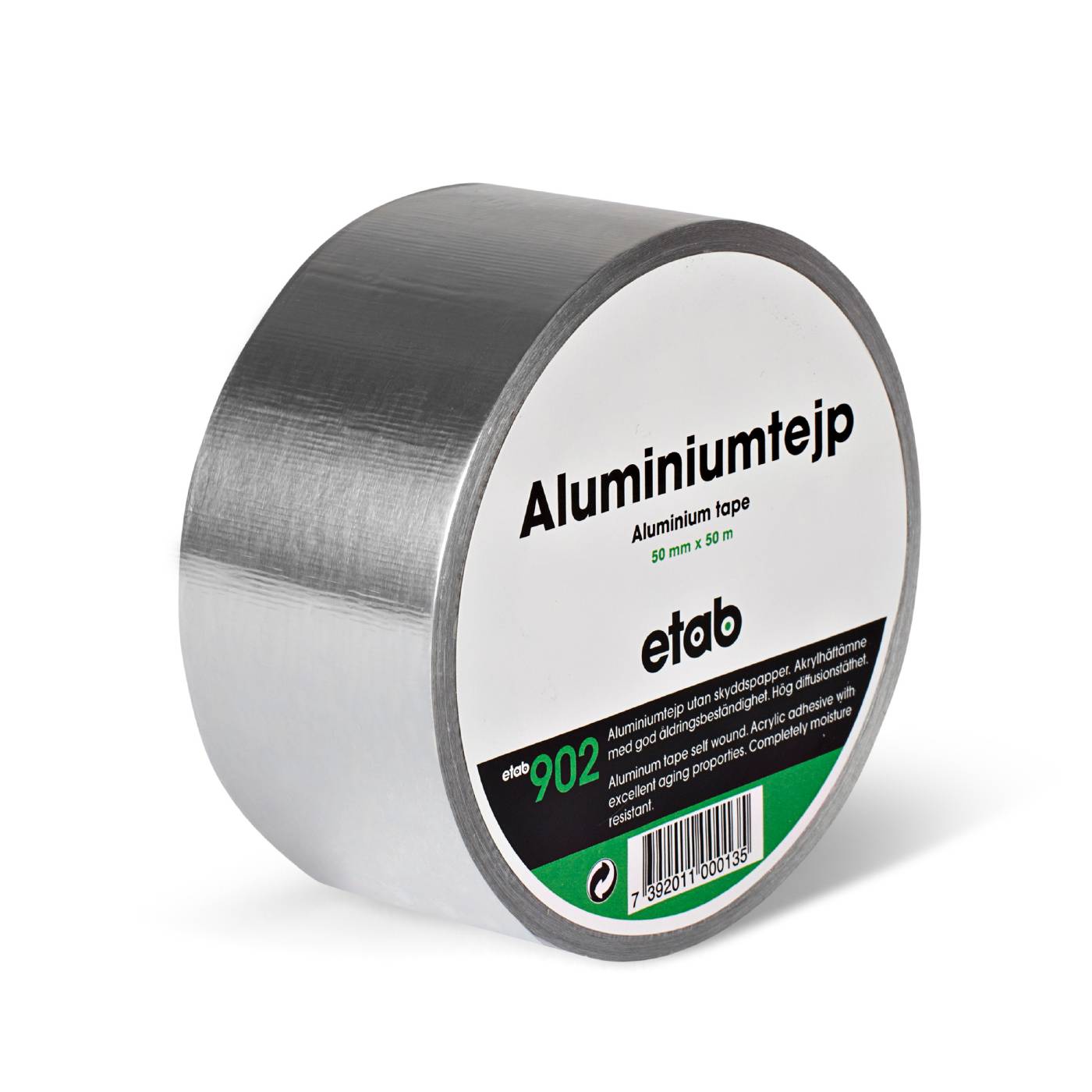 Aluminium tape without liner ETAB 902