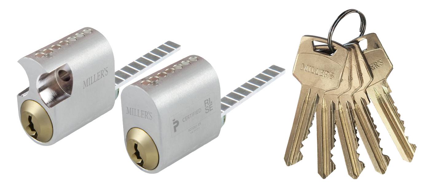 Sylinteri 71208 kaksois-, MILLERS