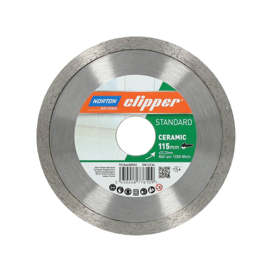 Diamond cut-off blade Norton Clipper Standard Ceramic