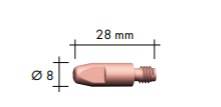 Tarvikkeet hitsauspolttimeen EVO PRO 15, 25, 24, 26, 36 Binzel