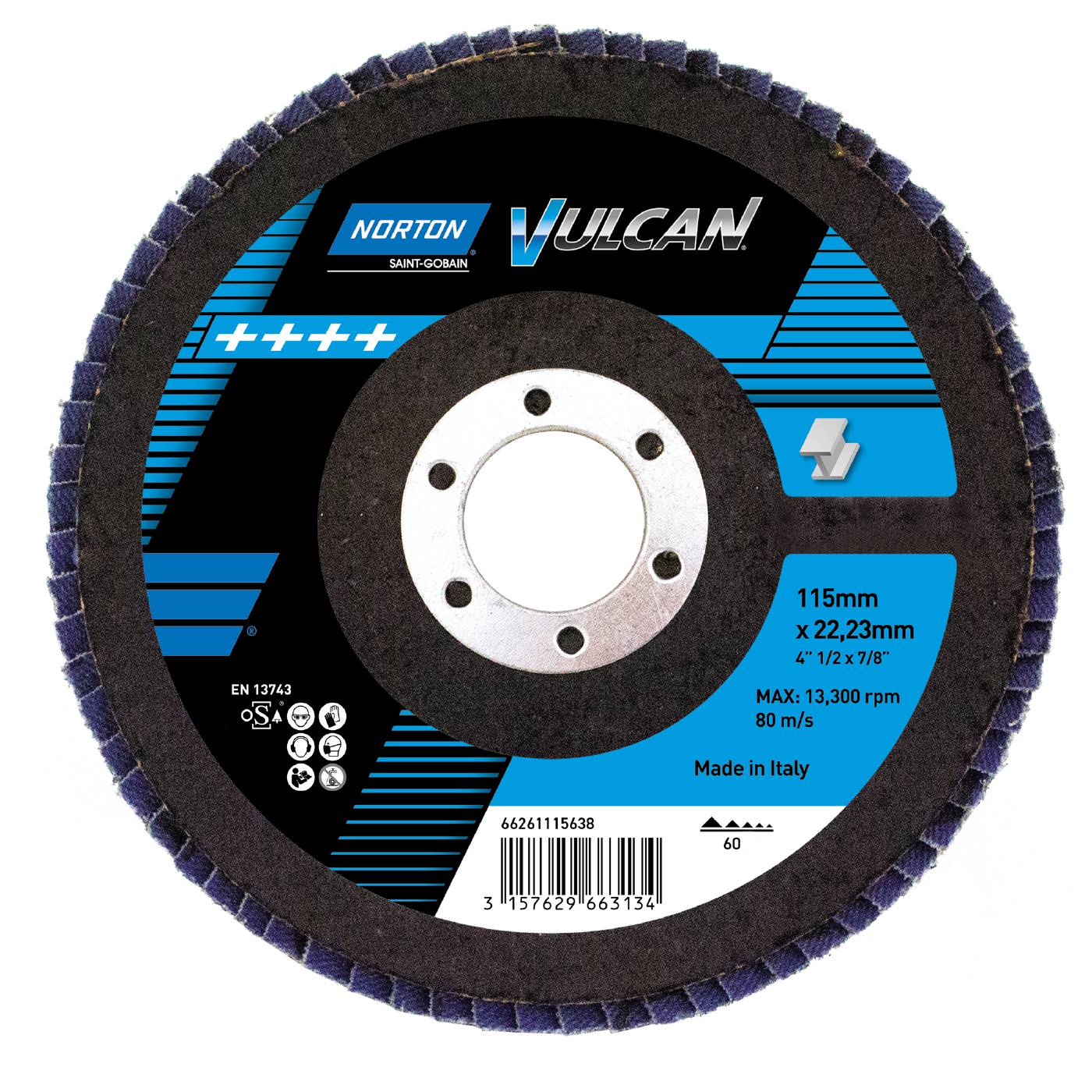 Flap discs Norton Vulkan Plastic