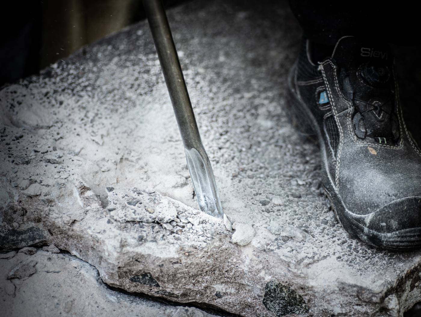 Flat chisel RTEC with SDS Max shank Luna