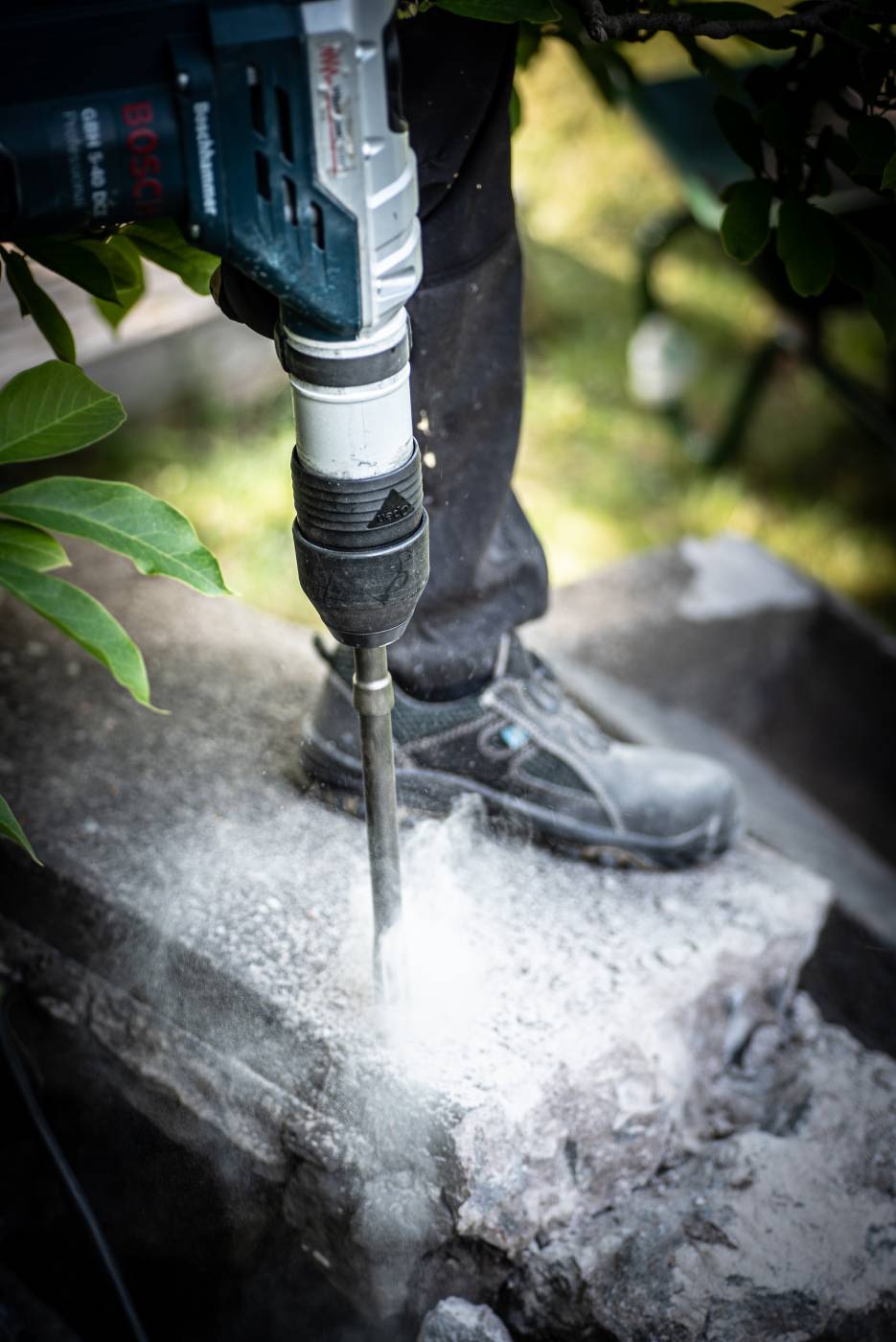 Flat chisel with SDS Max shank Luna