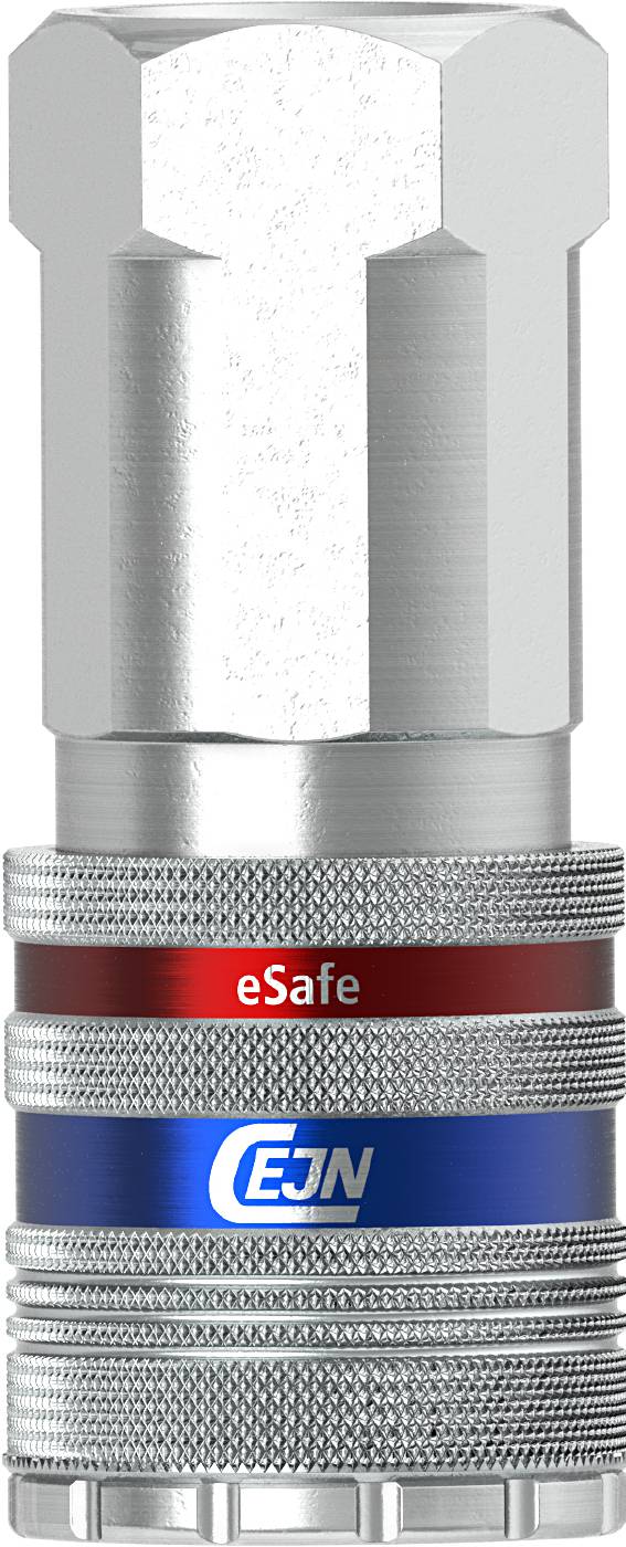 Snabbkoppling Tryckluft Serie 550 eSafe Cejn