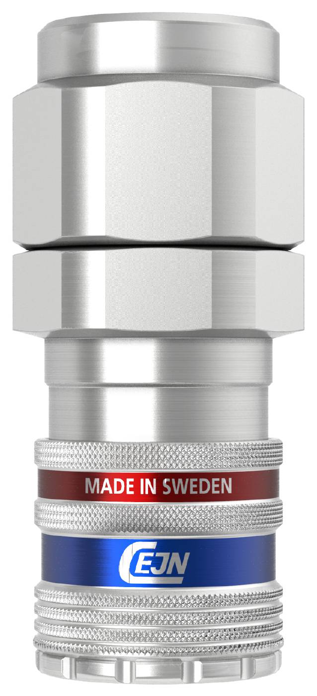 Snabbkoppling Tryckluft Serie 410 eSafe Cejn