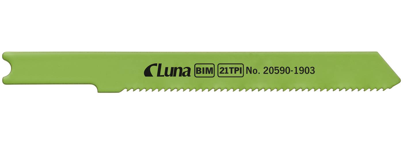 Bi-metal jigsaw blades for metal, C attachment