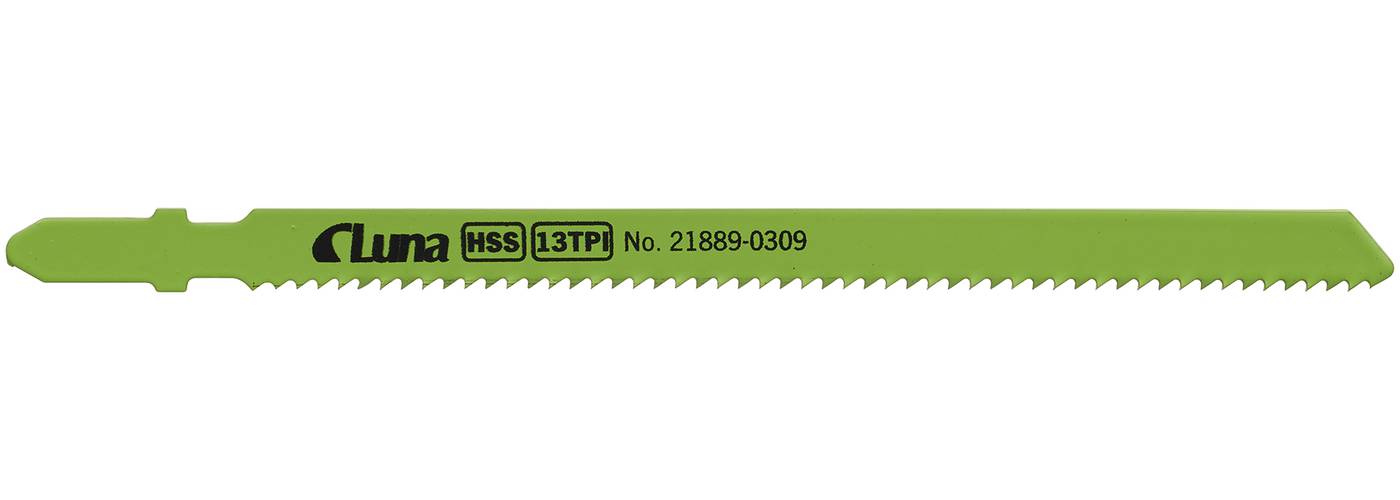 HSS jigsaw blades for metal, pipes and aluminium sections type A attachment