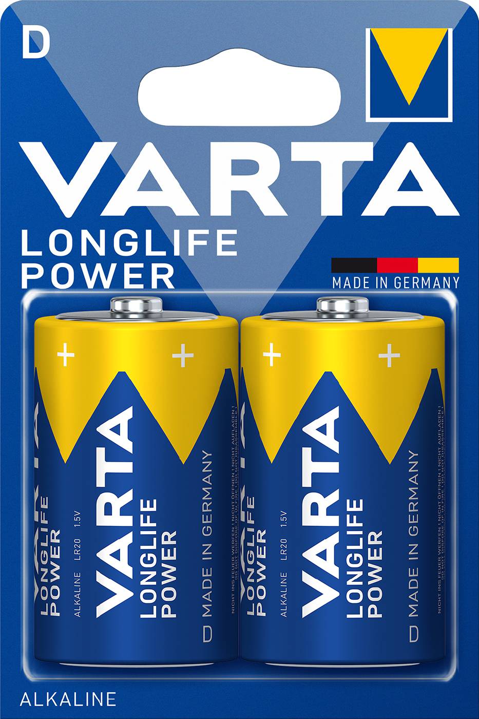 Alkaliska batterier Longlife Power