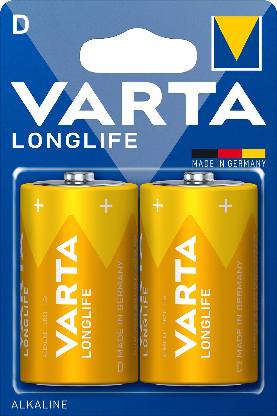 Alkaliska batterier Longlife